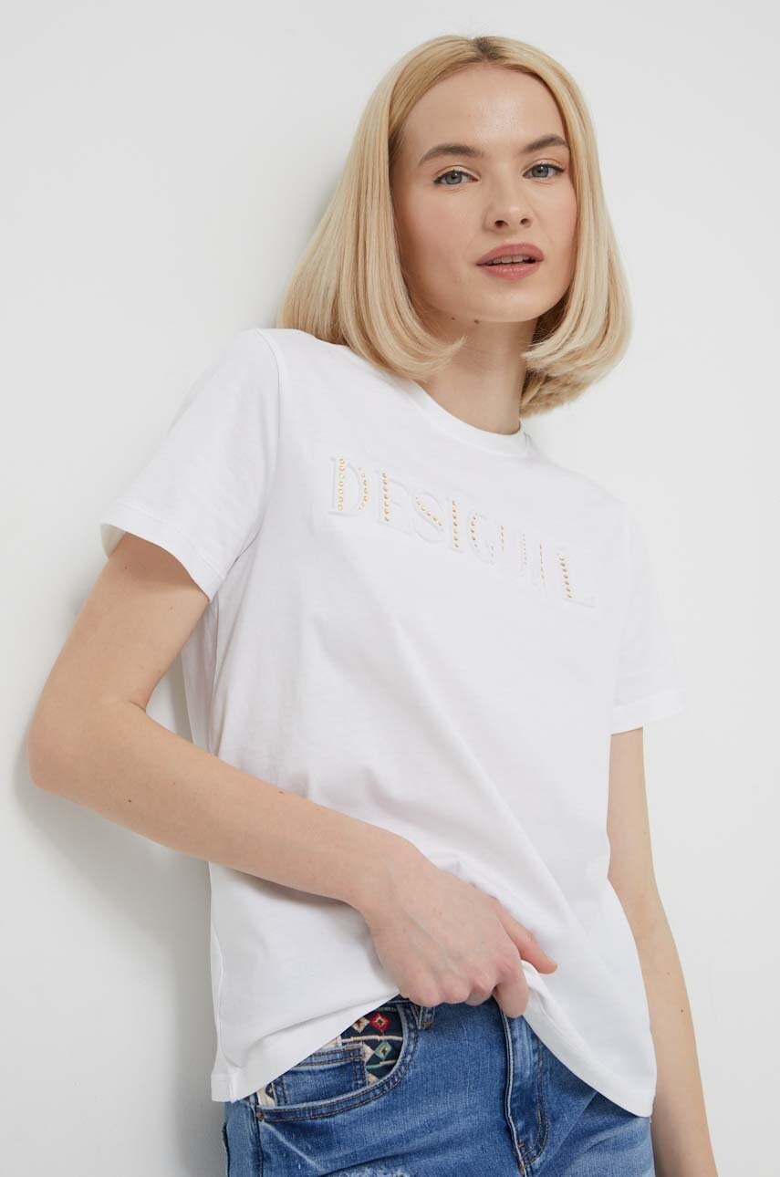 Desigual  Bavlněné tričko  DUBLIN