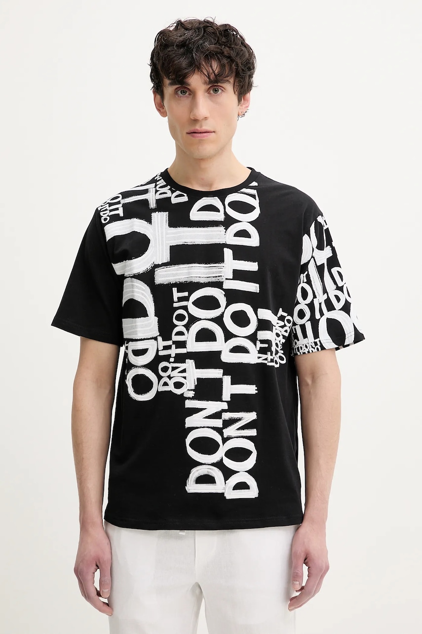 Desigual  Bavlněné tričko  MAN MILAN