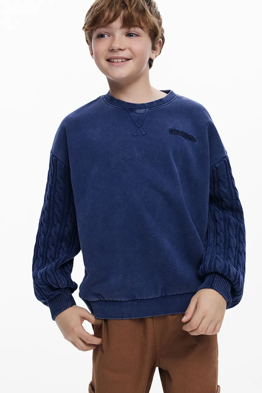 Desigual  Dětská bavlněná mikina