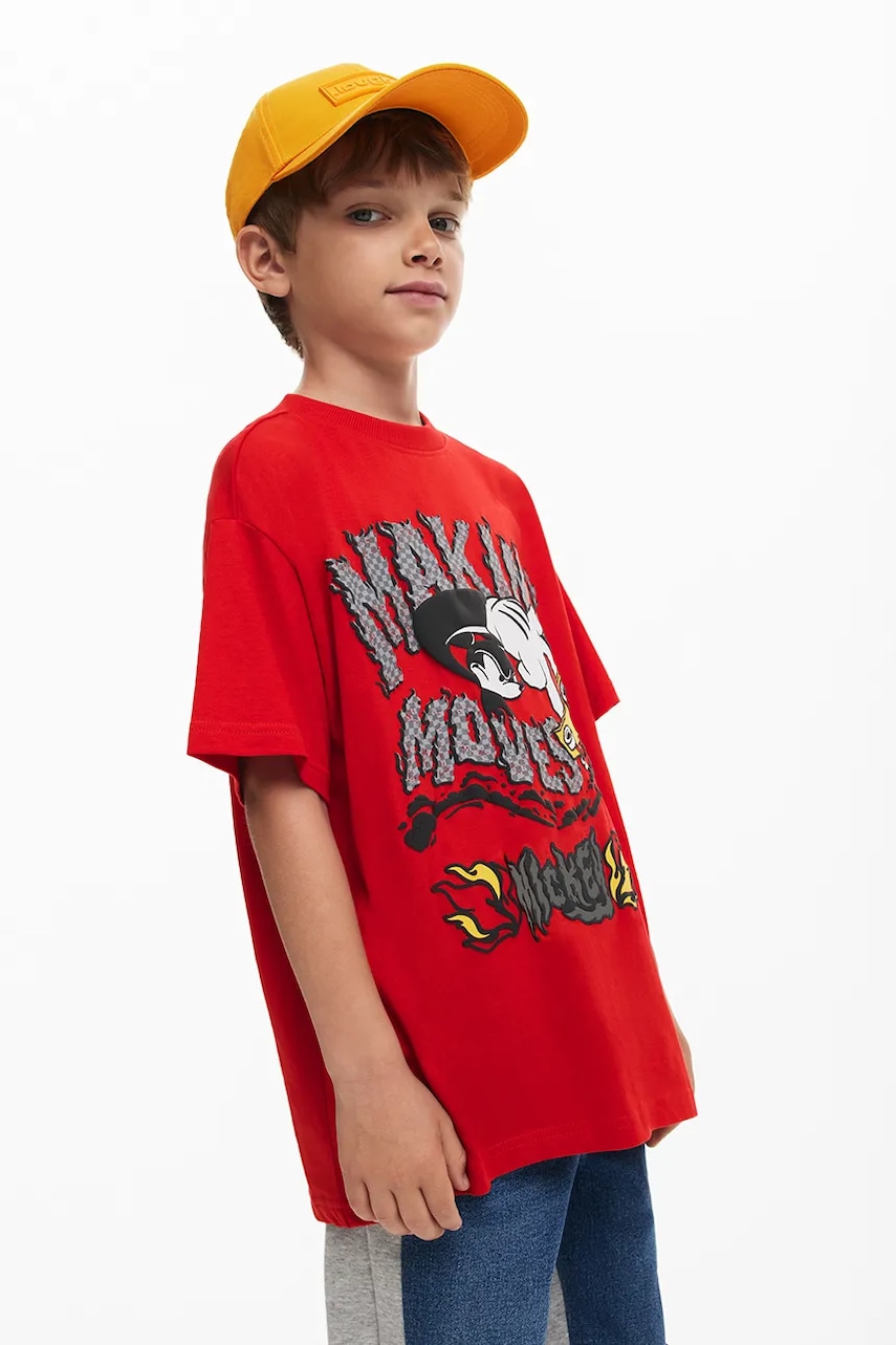 Desigual  Dětské bavlněné tričko  x Disney
