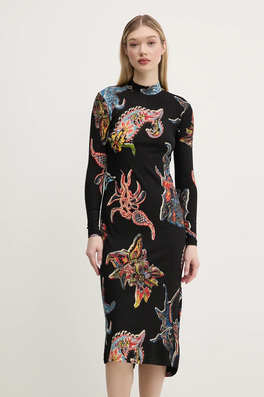 Desigual  Šaty  MELTED PAISLEYS_LACROI