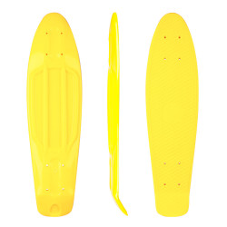 Deska pro penny board WORKER Aspy 22.5*6" žlutá
