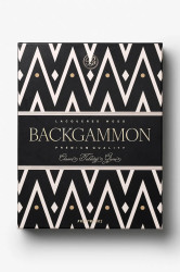 Desková hra Printworks Lacquered Backgammon 24 x 31 cm