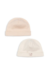 Dětská bavlněná čepice Fanga Fontana FIO STRIPE 2 PACK BEANIE OCS 2-pack