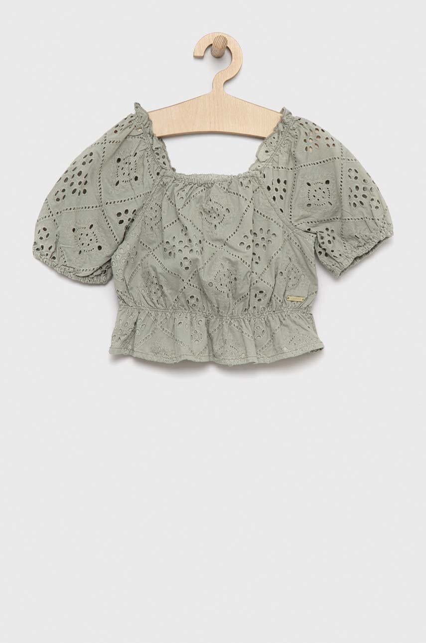 Dětská bavlněná halenka Guess