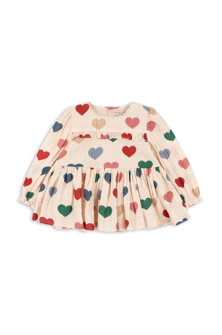 Dětská bavlněná halenka Konges Sløjd ELIN BLOUSE GOTS