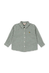 Dětská bavlněná košile Konges Sløjd FORET LS SHIRT GOTS