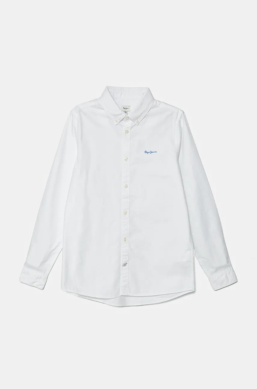 Dětská bavlněná košile Pepe Jeans NACE