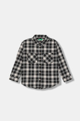 Dětská bavlněná košile United Colors of Benetton