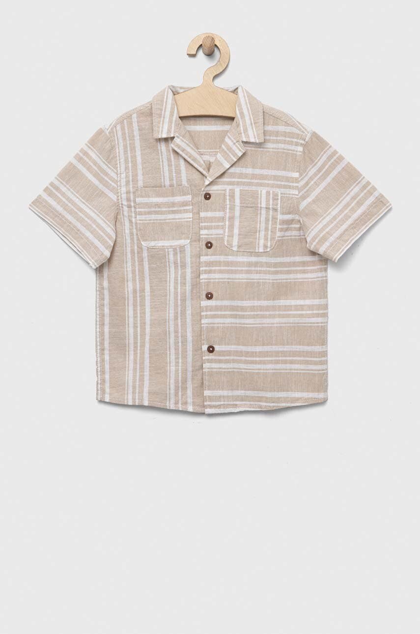 Dětská bavlněná košile United Colors of Benetton