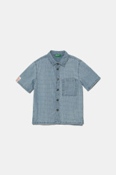 Dětská bavlněná košilka United Colors of Benetton