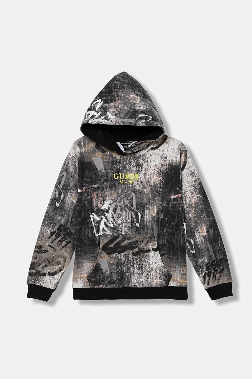 Dětská bavlněná mikina Guess