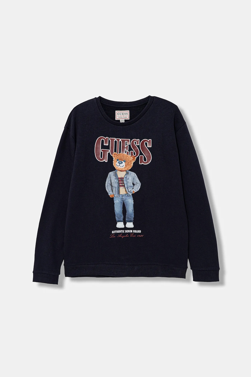 Dětská bavlněná mikina Guess