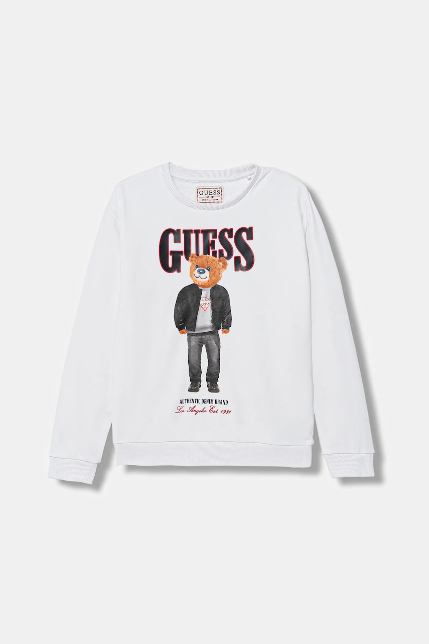 Dětská bavlněná mikina Guess