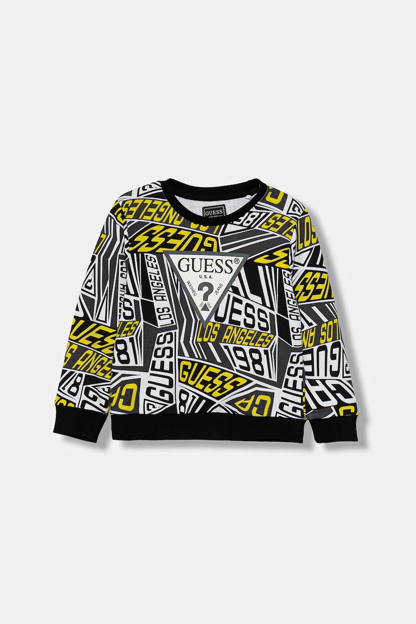 Dětská bavlněná mikina Guess