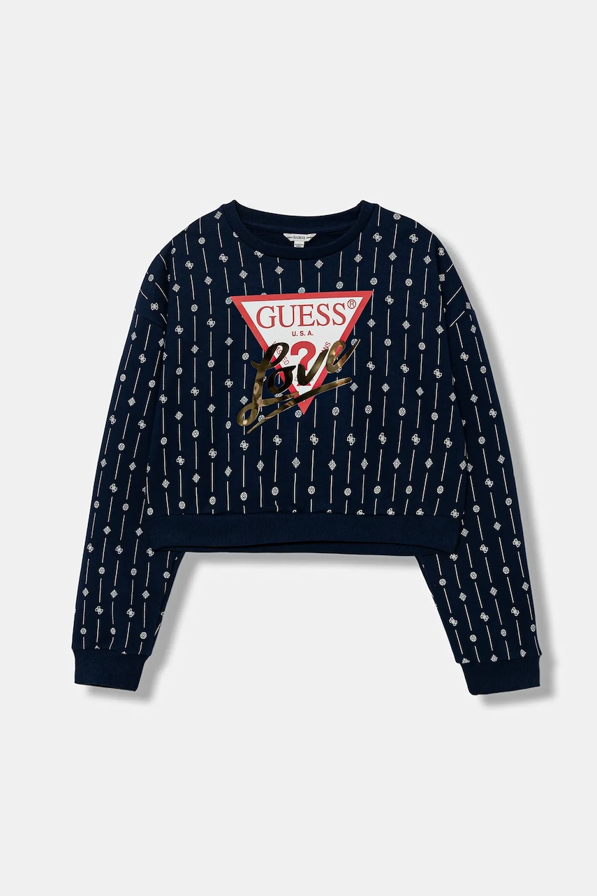 Dětská bavlněná mikina Guess