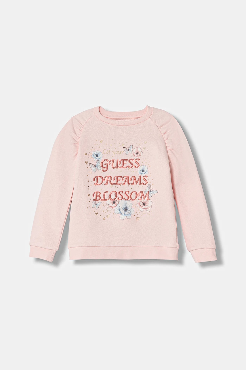 Dětská bavlněná mikina Guess