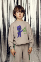 Dětská bavlněná mikina Mini Rodini Alien travel agency