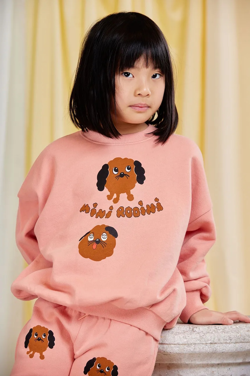 Dětská bavlněná mikina Mini Rodini Doggies