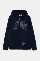 Dětská bavlněná mikina Pepe Jeans BALEY ZIP