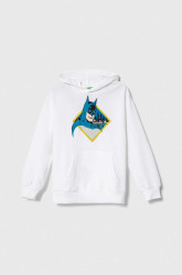 Dětská bavlněná mikina United Colors of Benetton x DC