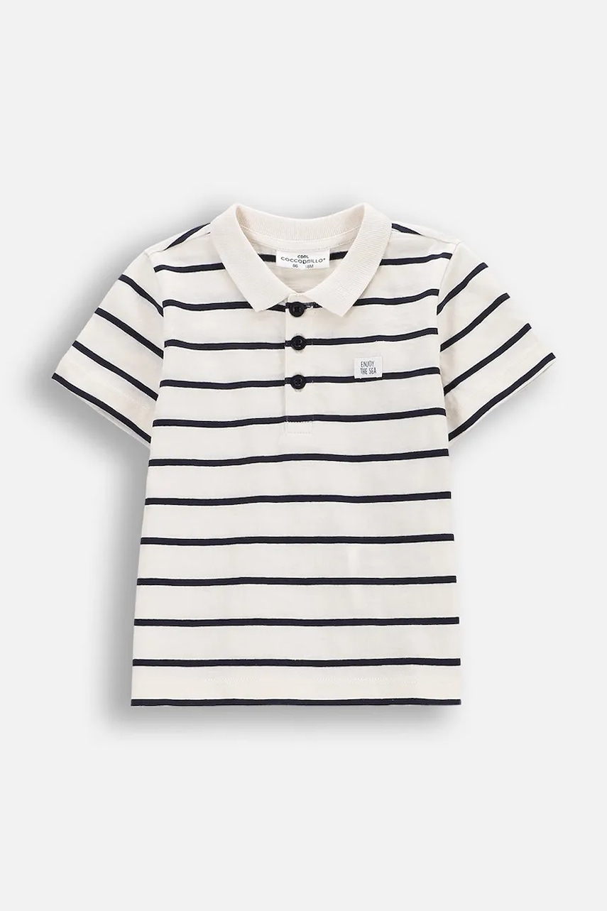 Dětská bavlněná polokošile Coccodrillo