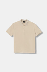 Dětská bavlněná polokošile Emporio Armani