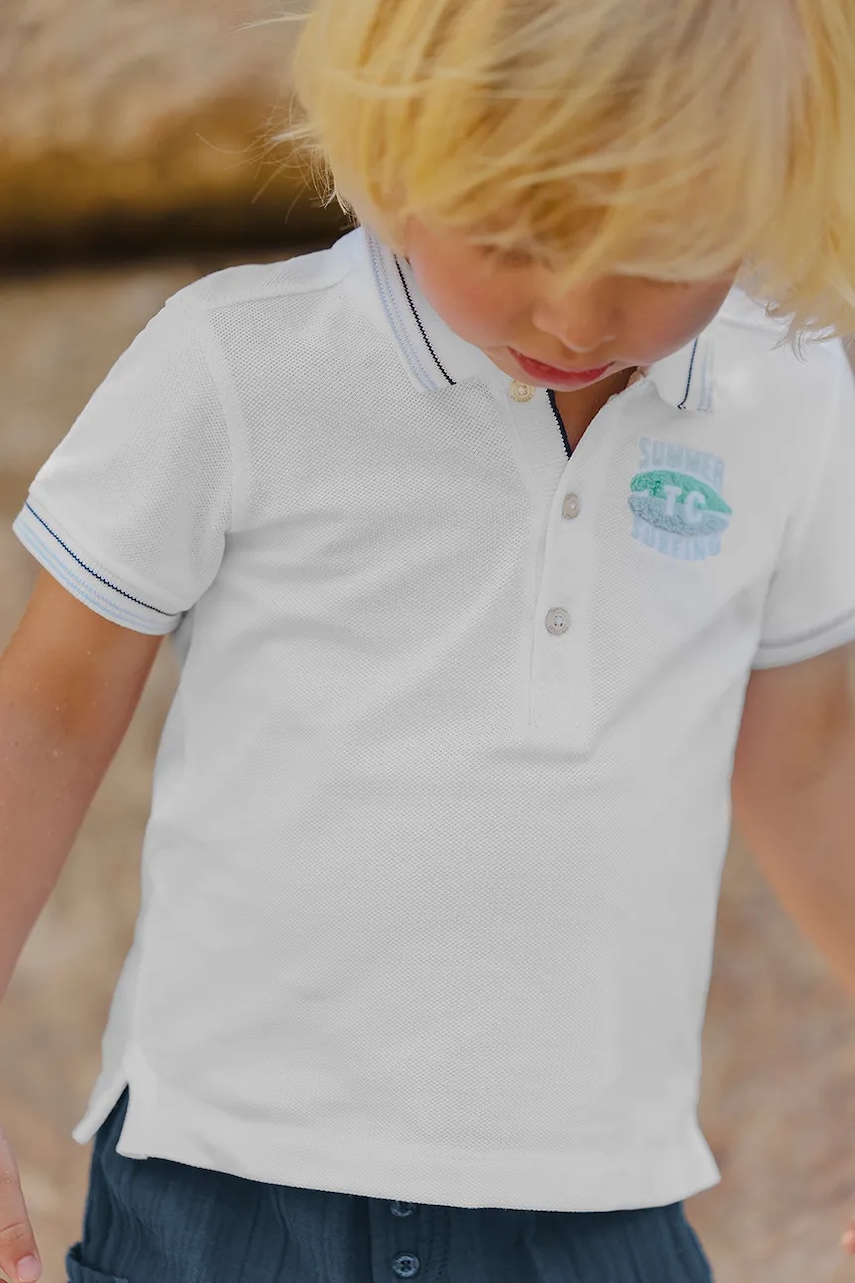 Dětská bavlněná polokošile Tartine et Chocolat