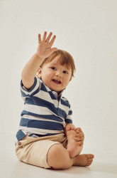 Dětská bavlněná polokošile zippy