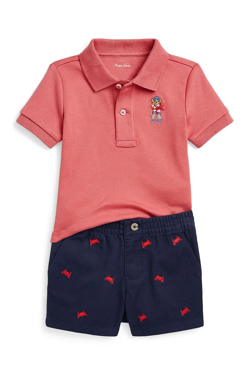 Dětská bavlněná souprava Polo Ralph Lauren