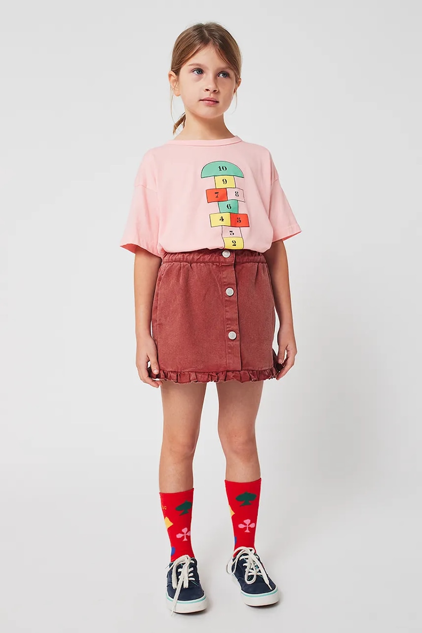 Dětská bavlněná sukně Bobo Choses Tic Tac Toe