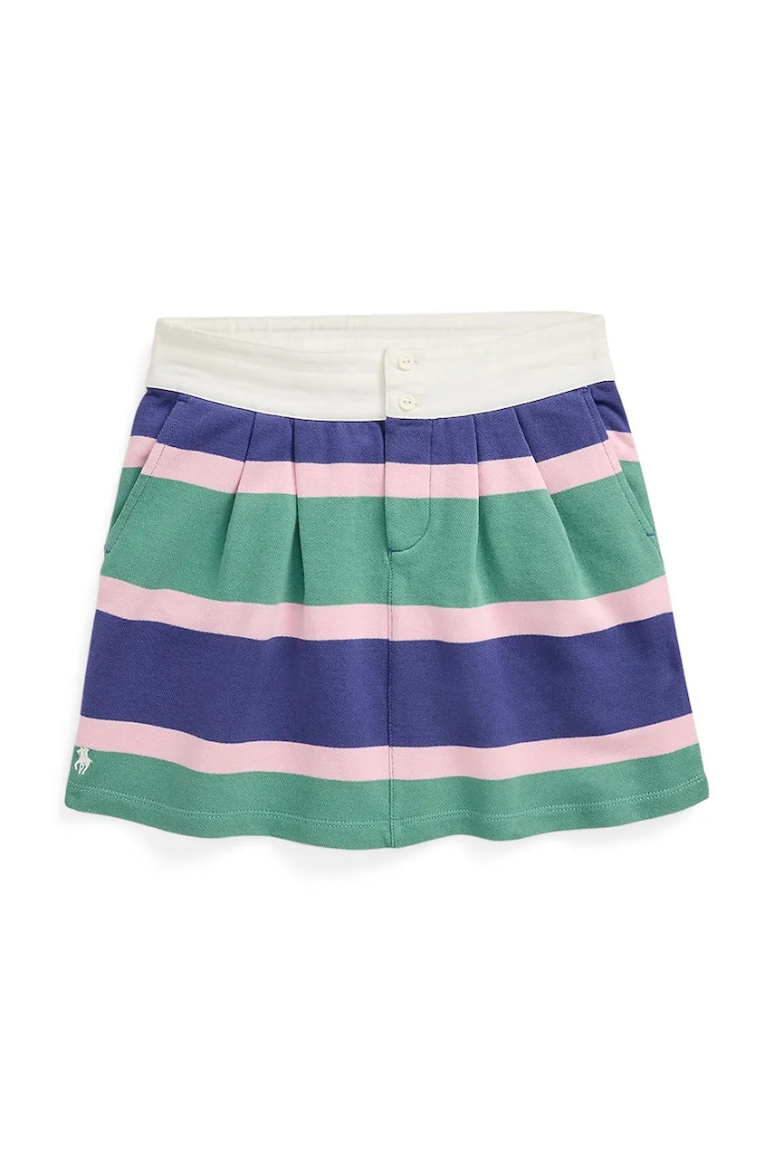 Dětská bavlněná sukně Polo Ralph Lauren