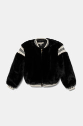 Dětská bomber bunda Twinset černá barva, 252GJ2170