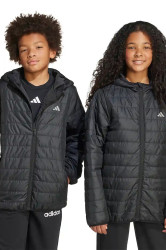 Dětská bunda adidas černá barva, JL7444