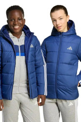 Dětská bunda adidas tmavomodrá barva, JL7403