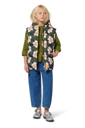 Dětská bunda Kenzo Kids zelená barva, K61309