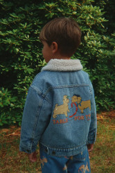 Dětská bunda Konges Sløjd MAGOT JACKET modrá barva, KS105178