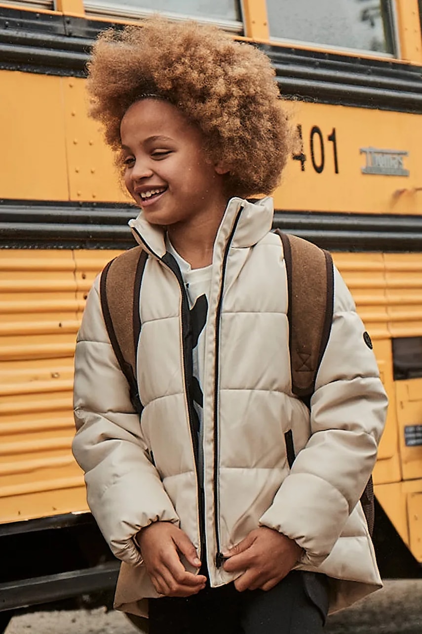 Dětská bunda Mayoral béžová barva, 7438