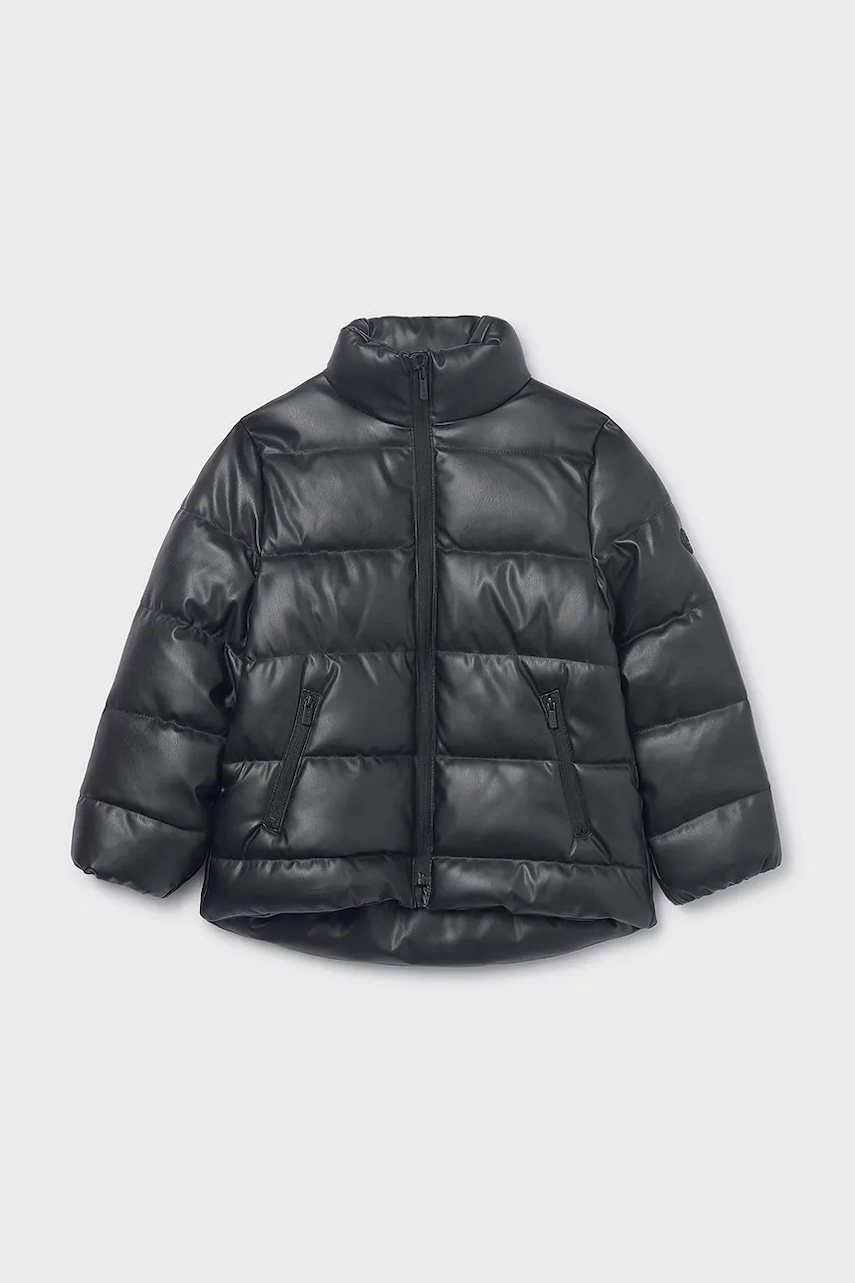 Dětská bunda Mayoral černá barva, 7438