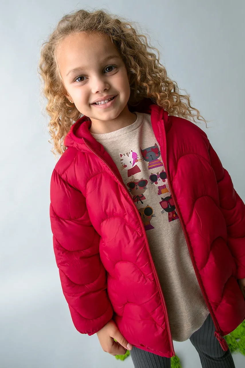 Dětská bunda Mayoral červená barva, 4443