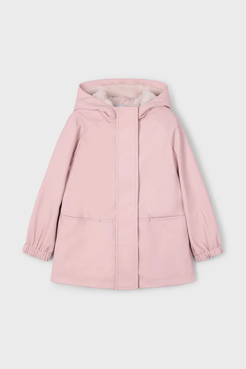 Dětská bunda Mayoral růžová barva, 4450