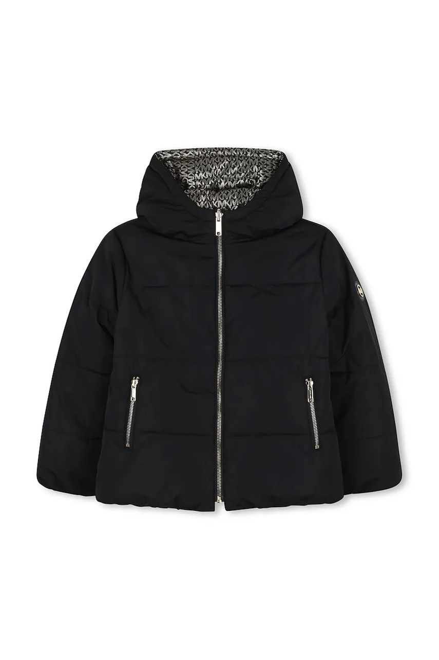 Dětská bunda Michael Kors černá barva, R30456