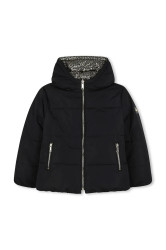 Dětská bunda Michael Kors černá barva, R30456