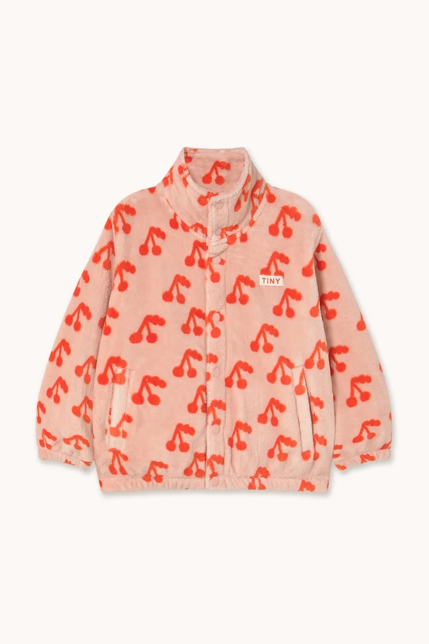 Dětská bunda Tinycottons CHERRIES POLAR JACKET