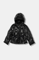 Dětská bunda Twinset černá barva, 252GJ2200