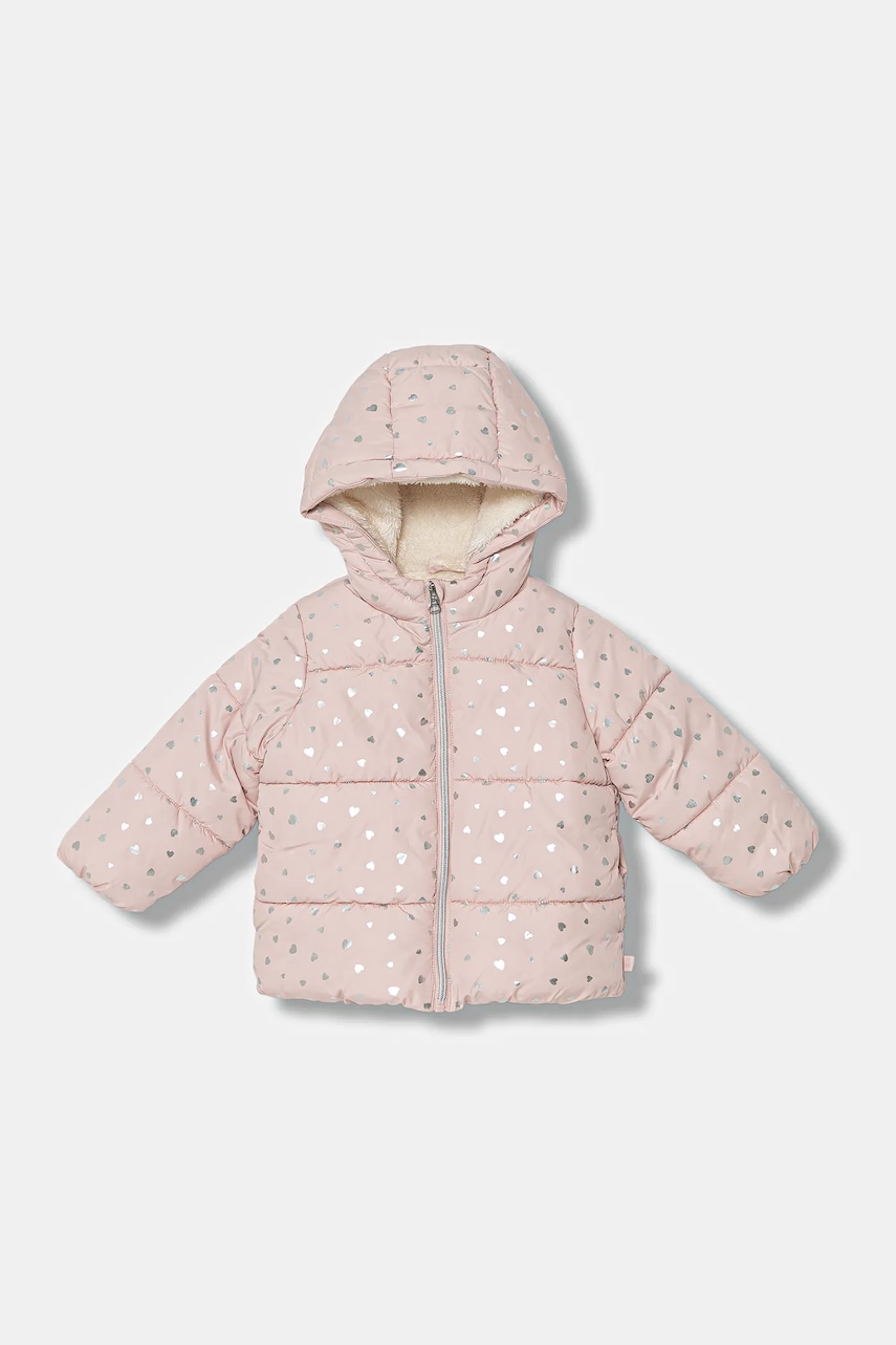 Dětská bunda United Colors of Benetton růžová barva, 2NNQGN048