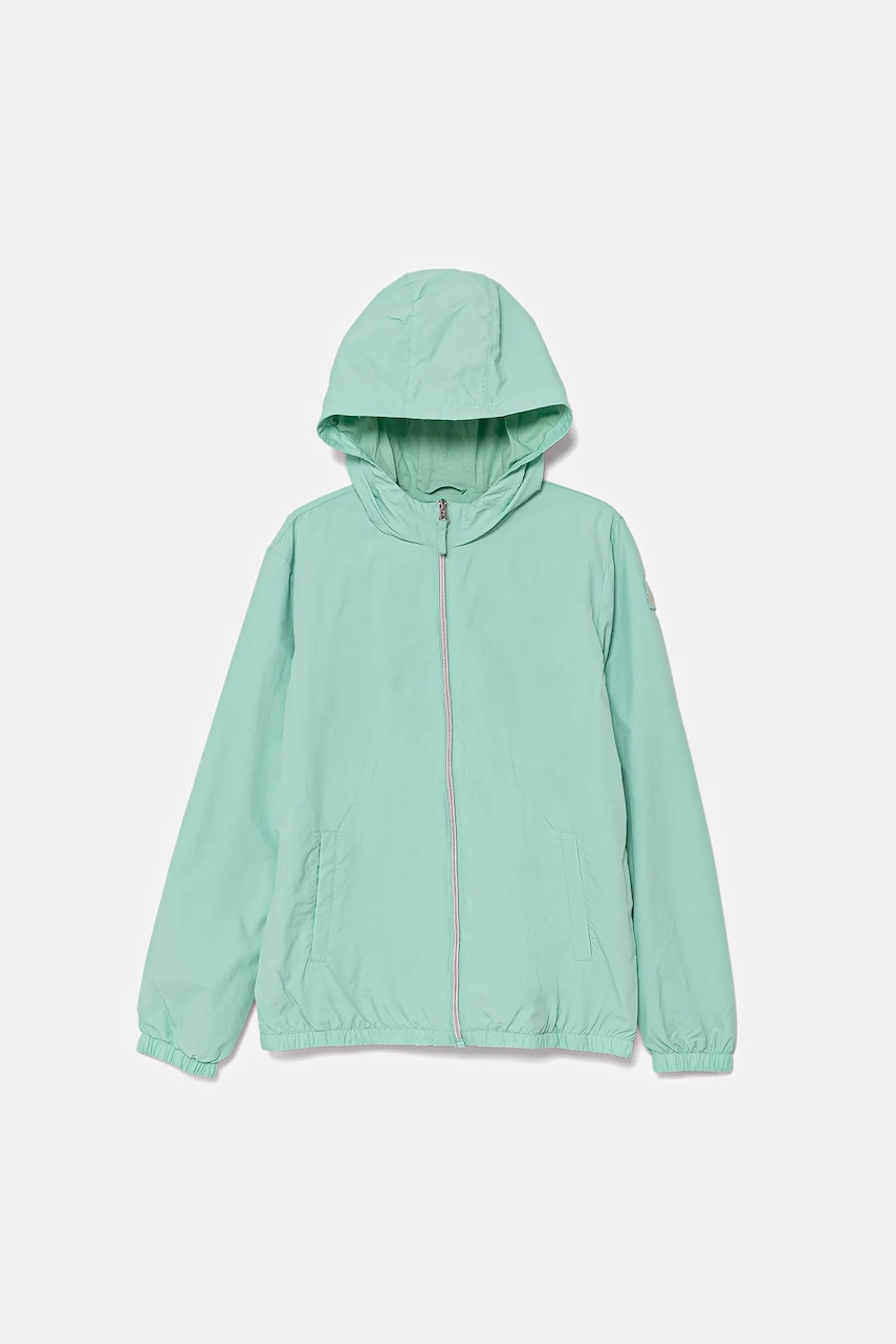 Dětská bunda United Colors of Benetton zelená barva, 2IGGCN05Y