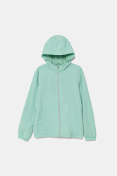 Dětská bunda United Colors of Benetton zelená barva, 2IGGCN05Y