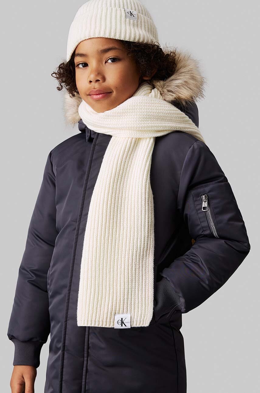 Dětská čepice a šátek Calvin Klein Jeans