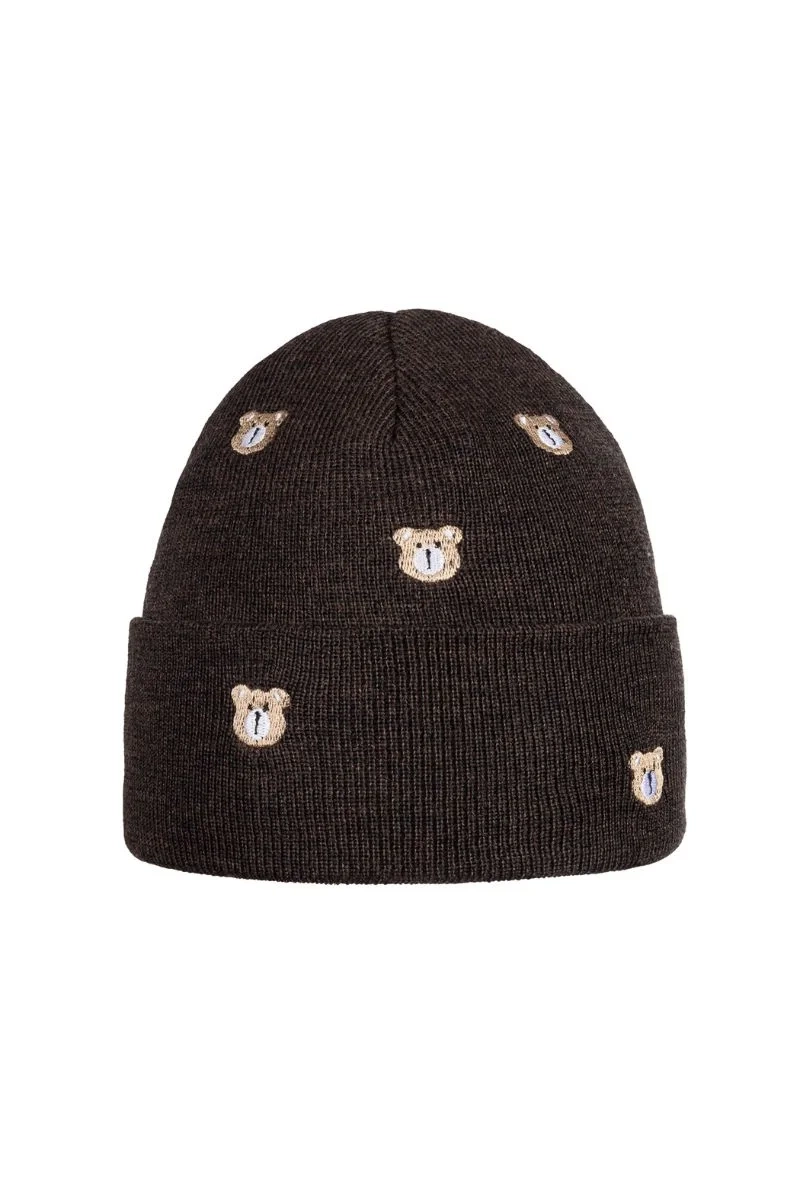 Dětská čepice Ander LITTLE BEAR z merino vlny
